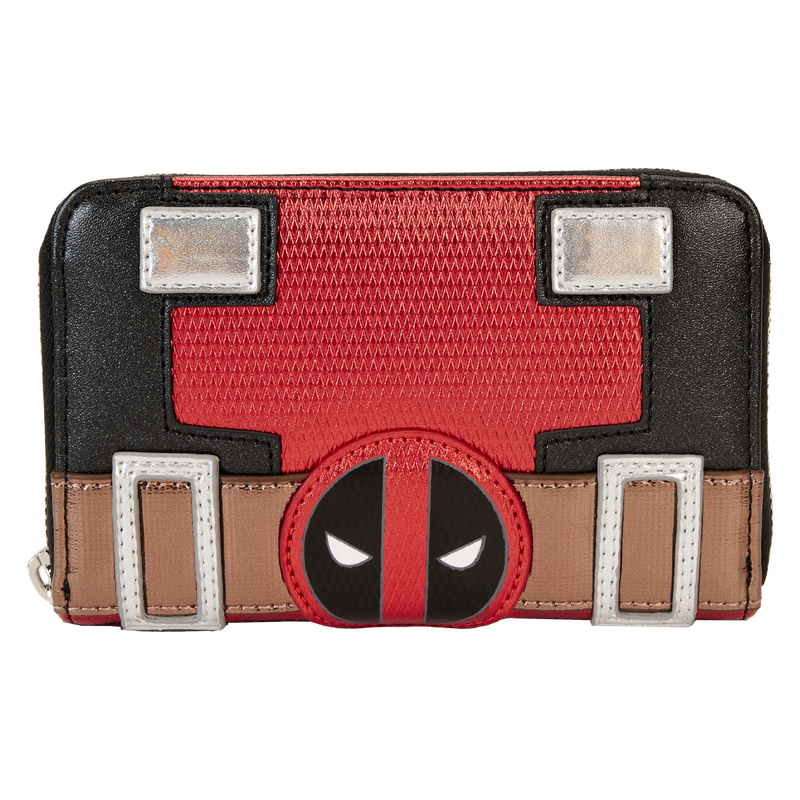 MVWA0218-LFMARVELDEADPOOLMETALLICCOLLECTIONCOSPLAYZIPAROUNDWALLET0794FRONT-1