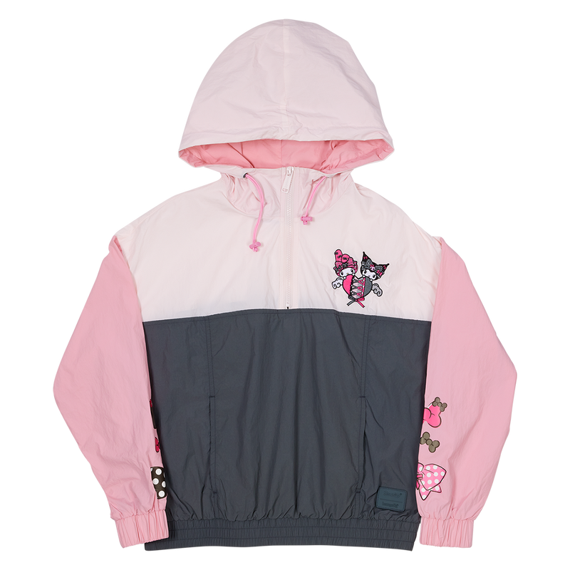 SANJK0004S-LFSANRIOKUROMIMYMELODYUNISEXWINDBREAKERJA_180-1