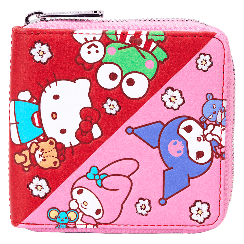 SANWA1010-LFSANRIOHELLOKITTYFRIENDSCOLORBLOCKZIP-0153-1-1