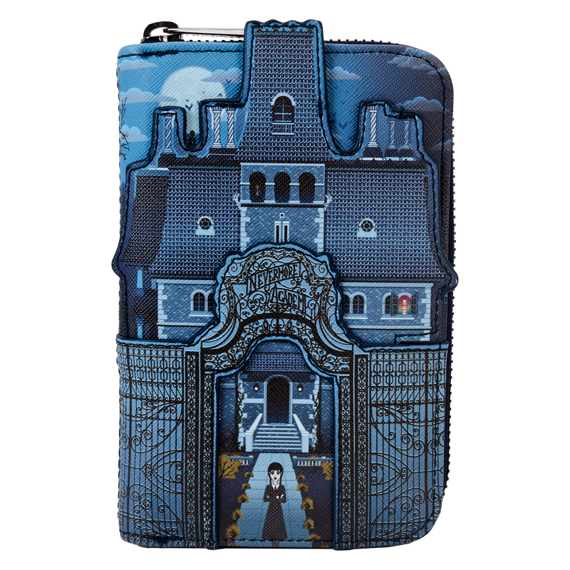WEDWA0003-LFMGMWEDNESDAYNEVERMORECASTLEZIPAROUNDWALLET0540-1